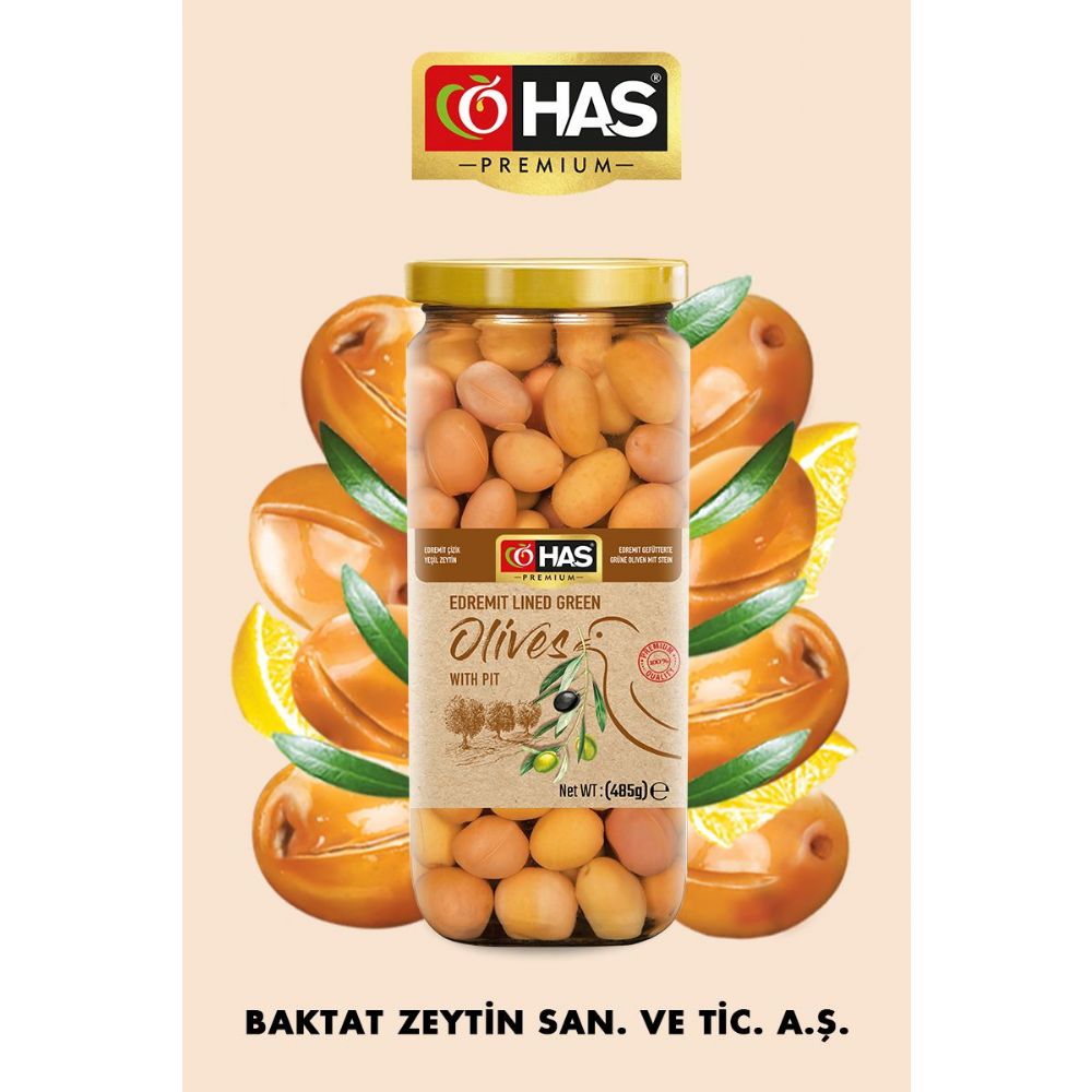 Has Premium Edremit Naturel Çizik 500 cc - zeytinhouse.com